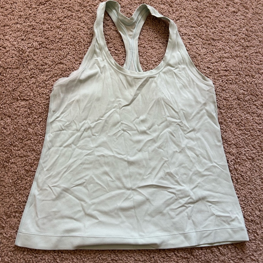 Lululemon Cool Racerback Tank Top in Delicate Mint